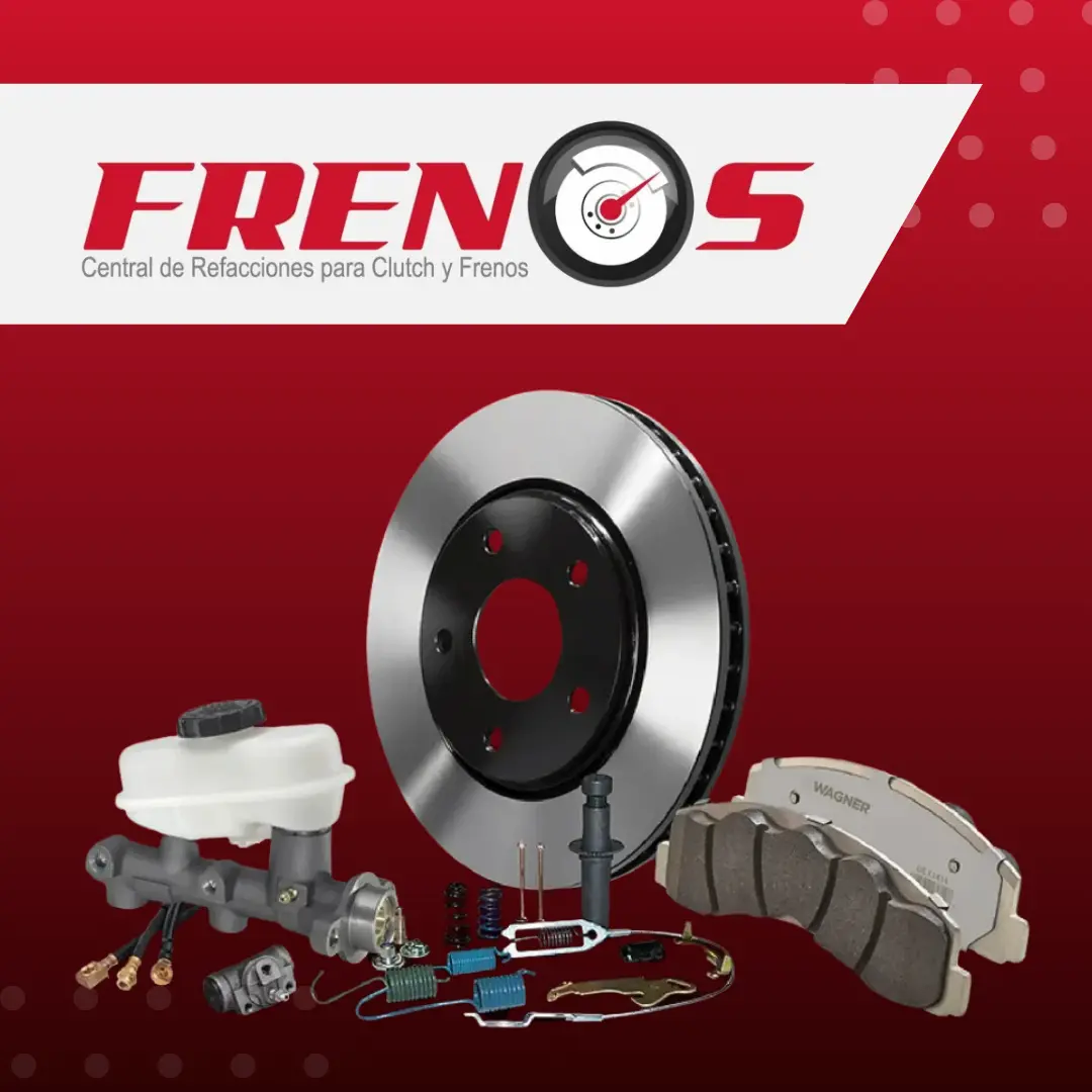 Logo MAFE Refacciones con discos y balatas de frenos en Toluca